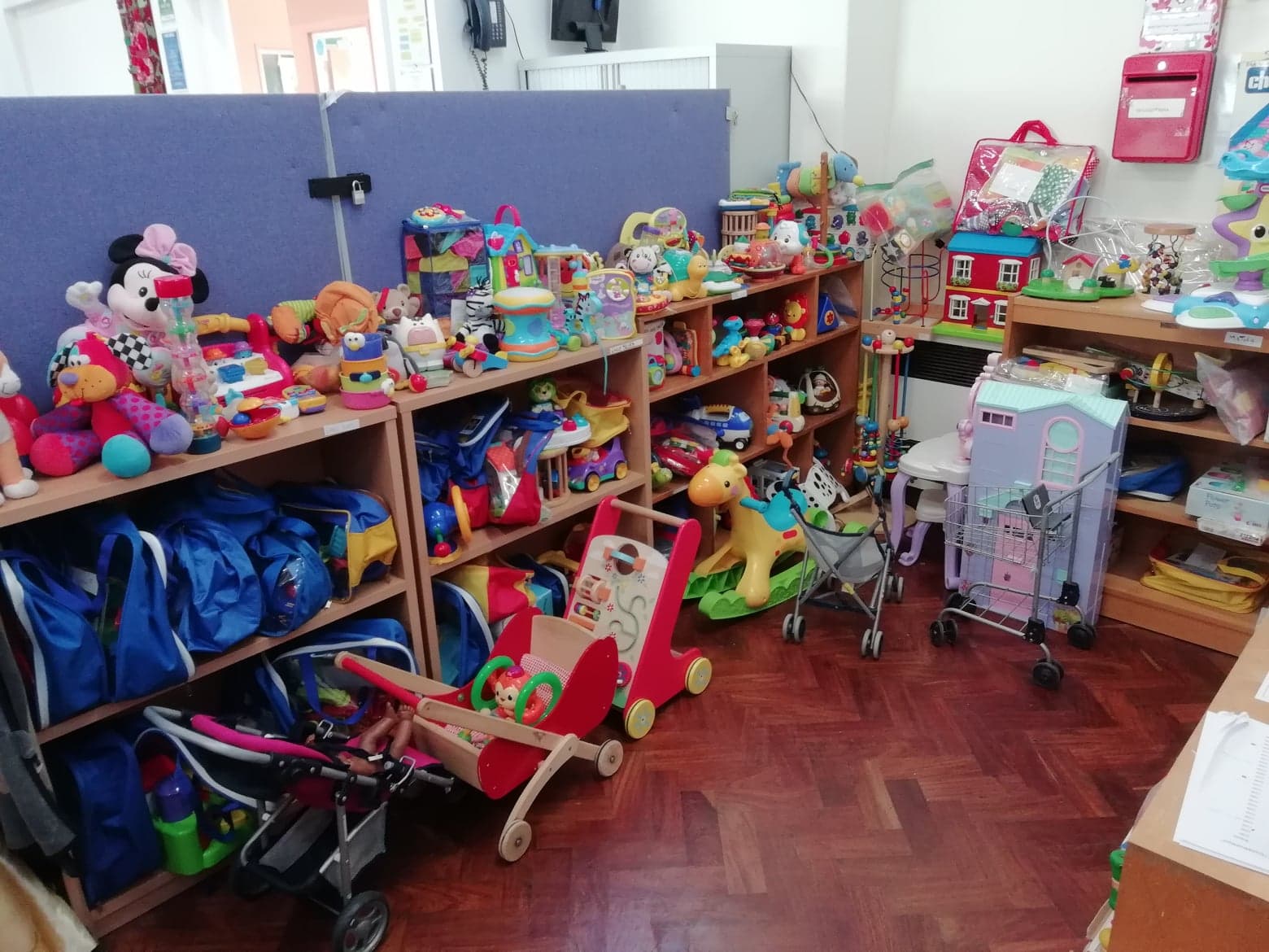 Books and language development toys